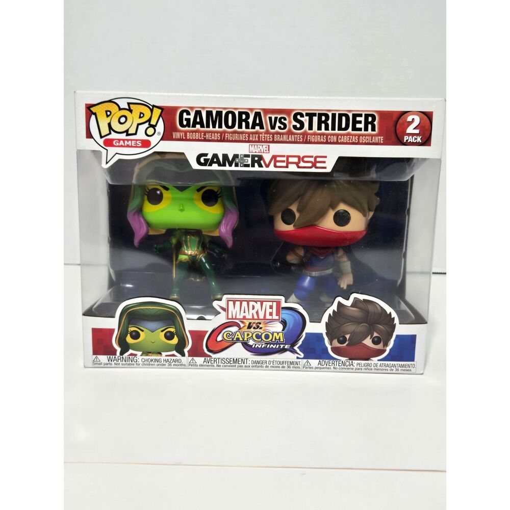 Funko Pop Games Marvel Gamerverse Gamora vs Strider 2 Pack | Vinyl Figures Set